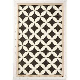 Canvas, D: 1,7 cm, afm 40x60 cm, 360 gr, wit, 1 stuk [HOB-25731]