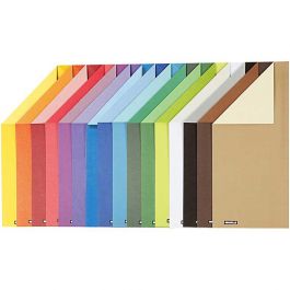 Color Bar Papier, A4, vel 210x297 mm, 100 gr, 16 div vellen/ 1 doos [HOB-25820]