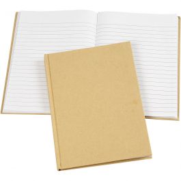 Notitieboek, A5, 60 gr, bruin, 1 stuk [HOB-264560]