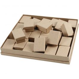 Dozen, H: 3,5 cm, afm 5x7 cm, 24 stuk/ 1 doos [HOB-26489]