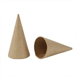 Kegels, H: 8 cm, d 4 cm, 10 stuk/ 1 doos [HOB-265460]