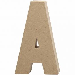 Letter, A, H: 20,5 cm, B: 11,8 cm, dikte 2,5 cm, 1 stuk [HOB-26600]