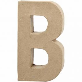 Letter, B, H: 20,5 cm, B: 11,5 cm, dikte 2,5 cm, 1 stuk [HOB-26601]