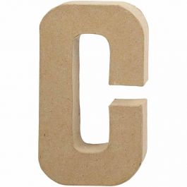 Letter, C, H: 20,5 cm, B: 11,5 cm, dikte 2,5 cm, 1 stuk [HOB-26602]
