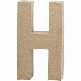 Letter, H, H: 20,2 cm, B: 11,2 cm, dikte 2,5 cm, 1 stuk [HOB-26607]
