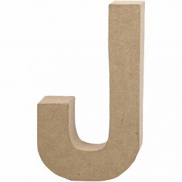 Letter, J, H: 20,5 cm, B: 11,5 cm, dikte 2,5 cm, 1 stuk [HOB-26609]