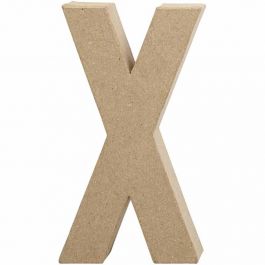 Letter, X, H: 20,2 cm, B: 10,5 cm, dikte 2,5 cm, 1 stuk [HOB-26623]