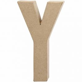 Letter, Y, H: 20 cm, B: 11,5 cm, dikte 2,5 cm, 1 stuk [HOB-26624]