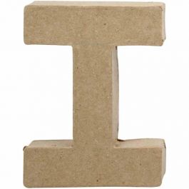 Letter, I, H: 10 cm, B: 7,5 cm, dikte 1,7 cm, 1 stuk [HOB-26647]