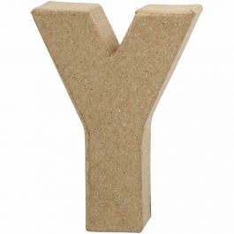 Letter, Y, H: 10 cm, B: 7,9 cm, dikte 1,7 cm, 1 stuk [HOB-26663]