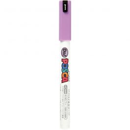 Posca Marker, afm PC-1MR, lijndikte 0,7 mm, extra-fijn, pastel purple, 1 stuk [HOB-272155]