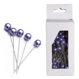 Spelden met knop 8 mm Lila [IFS-27637]