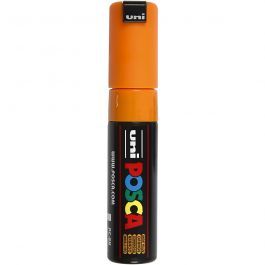 Posca Marker, afm PC-8K, lijndikte 8 mm, breed, bright yellow, 1 stuk [HOB-278024]
