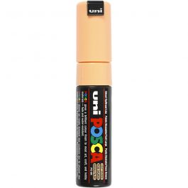 Posca Marker, afm PC-8K, lijndikte 8 mm, breed, pale orange, 1 stuk [HOB-278030]