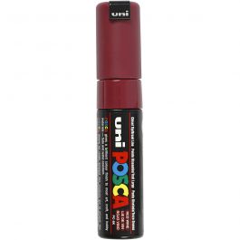 Posca Marker, afm PC-8K, lijndikte 8 mm, breed, red wine, 1 stuk [HOB-278050]