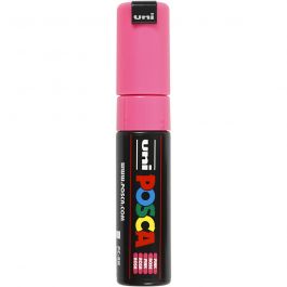 Posca Marker, afm PC-8K, lijndikte 8 mm, breed, roze, 1 stuk [HOB-278056]