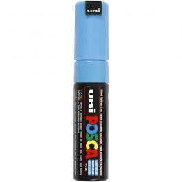 Posca Marker, afm PC-8K, lijndikte 8 mm, breed, lichtblauw, 1 stuk [HOB-278057]
