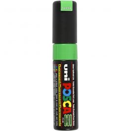 Posca Marker, afm PC-8K, lijndikte 8 mm, breed, fluo green, 1 stuk [HOB-278733]