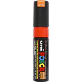 Posca Marker, afm PC-8K, lijndikte 8 mm, breed, fluo orange, 1 stuk [HOB-278754]