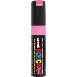 Posca Marker, afm PC-8K, lijndikte 8 mm, breed, fluo pink, 1 stuk [HOB-278756]