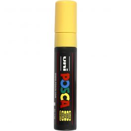 Posca Marker, afm PC-17K, lijndikte 15 mm, extra breed, geel, 1 stuk [HOB-279044]