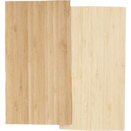 Bamboe fineer, vel 12x22 cm, dikte 0,75 mm, 2 vel/ 1 doos [HOB-282901]