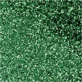 Bio-glitter, d 0,4 mm, groen, 10 gr/ 1 Doosje [HOB-284363]