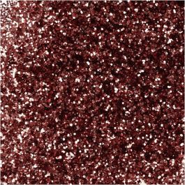 Bio-glitter, d 0,4 mm, roze, 10 gr/ 1 Doosje [HOB-284364]