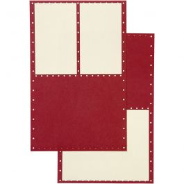 Stickers, d 4 cm, vel 9x14 cm, 4 div vellen/ 1 doos [HOB-28503]