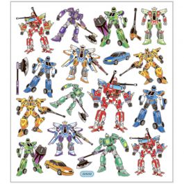 Stickers, transformers, vel 15x16,5 cm, 1 vel [HOB-29178]