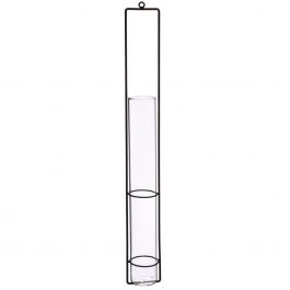 Hanger metaal met cilinderglas 48cm (4 st.) [IFS-29237]