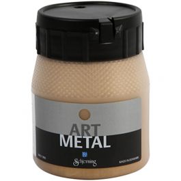 Hobbyverf Metallic, medium goud(5104), 250 ml/ 1 fles [HOB-30701]