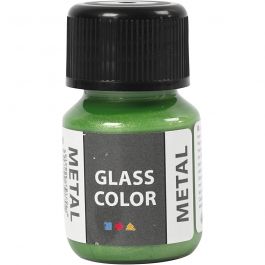 Glass Color Metal, groen, 30 ml/ 1 fles [HOB-31772]