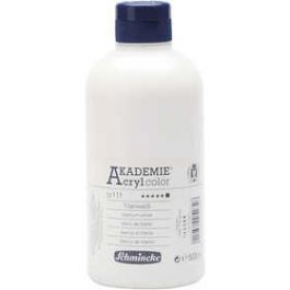 Schmincke AKADEMIE® Acryl color , titanium white (111), opaque, 500ml [HOB31850]