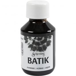 Batikverf, zwart, 100 ml/ 1 fles [HOB-33344]
