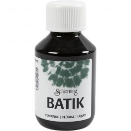 Batikverf, groen, 100 ml/ 1 fles [HOB-33345]