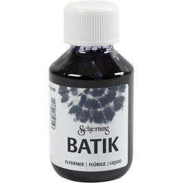 Batikverf, marineblauw, 100 ml/ 1 fles [HOB-33347]