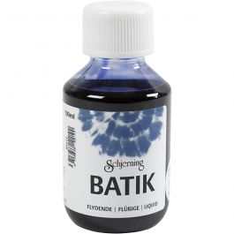Batikverf, brilliant blauw, 100 ml/ 1 fles [HOB-33349]