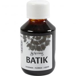 Batikverf, bruin, 100 ml/ 1 fles [HOB-33351]