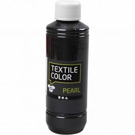Textielkleur, parelmoer, grijs, 250ml/ 1 fles [HOB-33739]