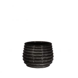 Pot Black Antraciet Rise Ø8,5 x h: 11,5 cm (9 stuks) [IFS-33973]