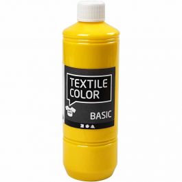 Textielkleur, primair geel, 500 ml/ 1 fles [HOB-34142]