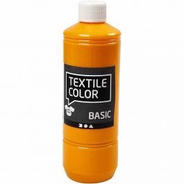 Textielkleur, geel, 500 ml/ 1 fles [HOB-34143]