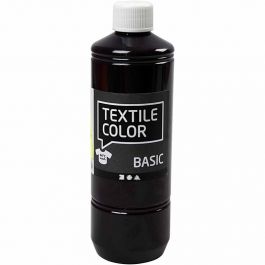 Textielkleur, rood paars, 500 ml/ 1 fles [HOB-34147]