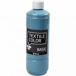 Textielkleur, pigeon blue, 500 ml/ 1 fles [HOB-34170]