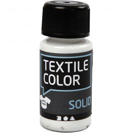 Textielkleur, dekkend, wit, 50 ml/ 1 fles [HOB-34195]