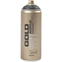 Spray Verf, zwart, 400ml/ 1 Doosje [HOB-35019]