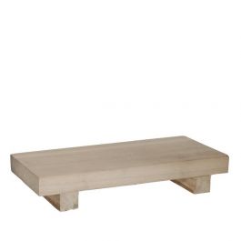 Houten plateau 8,5x3,5x20 cm (4 stuks) [IFS-36054]