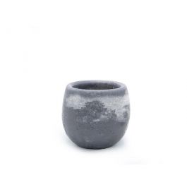 Aroma schaal light donker grijs Lavender geur Ø9x8 cm (6 stuks) [IFS-36213]