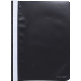 Presentatiefolders, A4, zwart, 50 stuk/ 1 doos [HOB-212084]